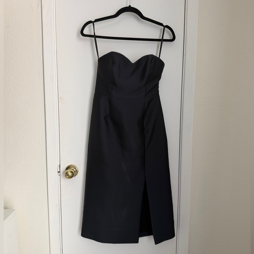 Black Dress with Big Bow
